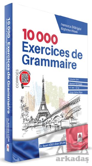 10 000 Exercices De Grammaire Fransızca Dilbilgisi Alıştırma Kitabı - Thumbnail