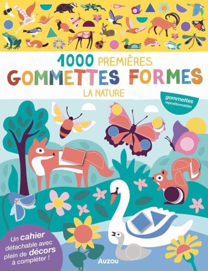 1000 gommettes formes. La nature - Thumbnail