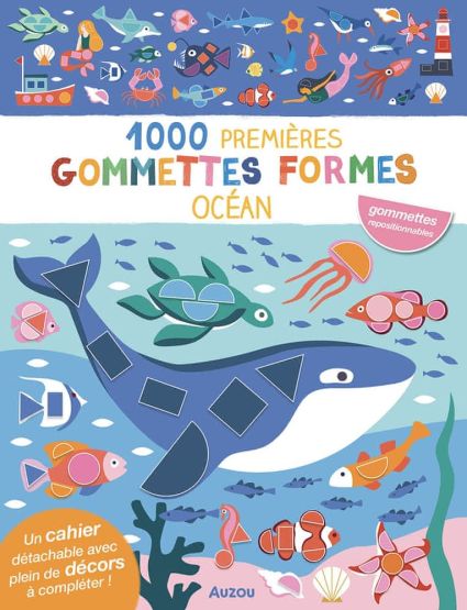 1000 premières gommettes formes océan - Thumbnail