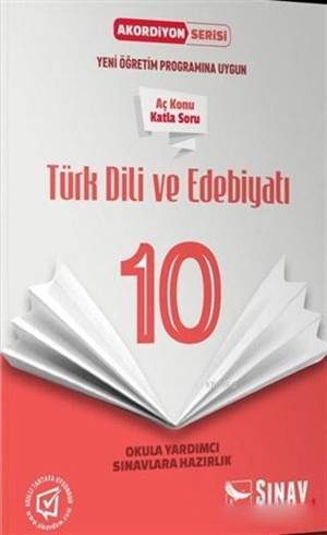 10.Sınıf Türk Dili Ve Edebiyatı Akordiyon