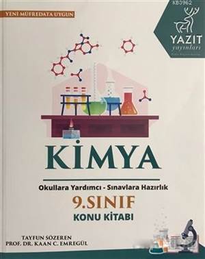 2019 9. Sınıf Kimya Konu Kitabı; Okullara Yardımcı - Sınavlara Hazırlık