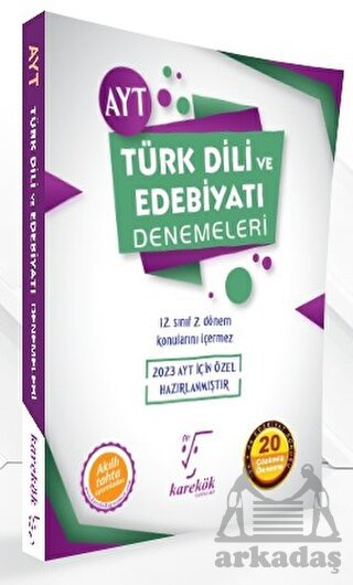 2023 AYT Türk Dili Ve Edebiyatı Denemeleri Karekök Yayıncılık