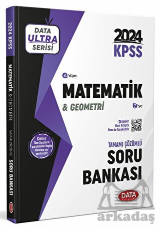 2024 KPSS Ultra Serisi Matematik Soru Bankası - Thumbnail