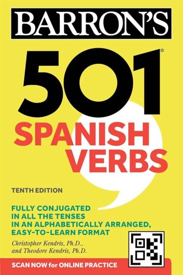 501 Spanish Verbs, Tenth Edition - Barron's 501 Verbs - Thumbnail