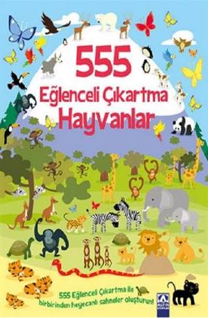 555 Eğlenceli Çıkartma Hayvanlar