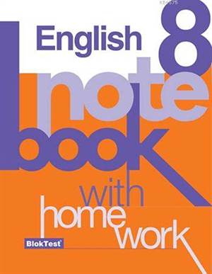 8.Sınıf Bloktest İngilizce Notebook