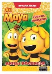 Arı Maya - Akıllı Böcekler Boyama Kitabı