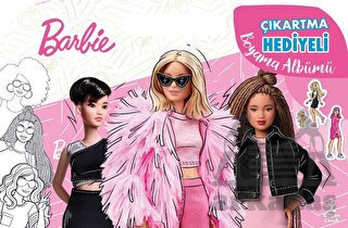 Barbie Çıkartma Hediyeli Boyama Albümü