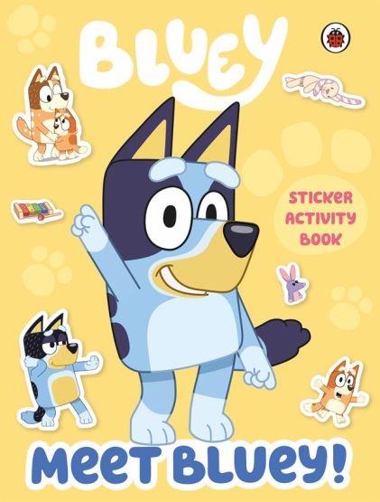 Bluey: Meet Bluey! Sticker Activity Book - Bluey