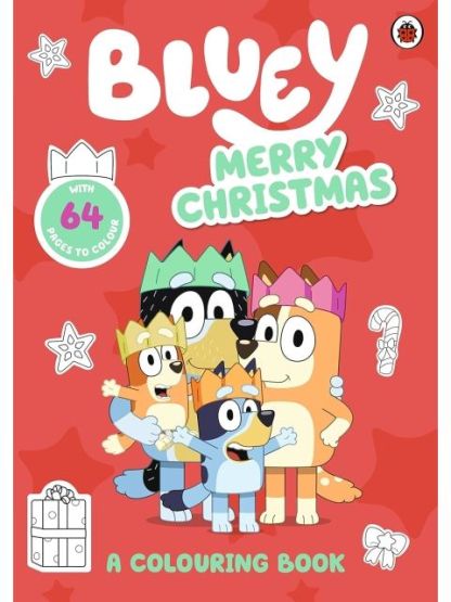 Bluey: Merry Christmas: A Colouring Book - Bluey