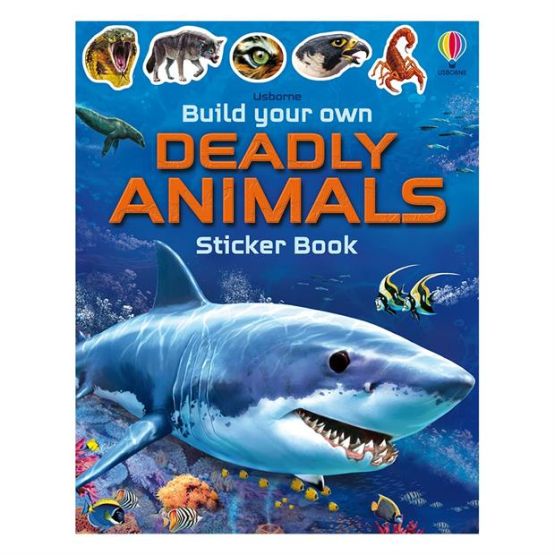 Build Your Own Deadly Animals - Build Your Own Sticker Book - Thumbnail