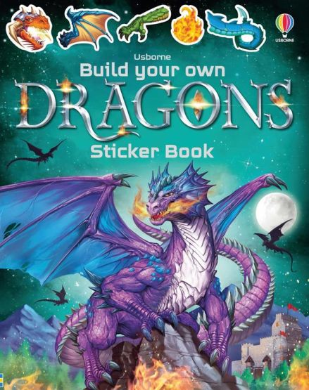 Build Your Own Dragons Sticker Book - Build Your Own Sticker Book - Thumbnail
