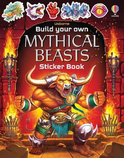 Build Your Own Mythical Beasts - Build Your Own Sticker Book - Thumbnail