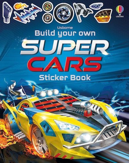 Build Your Own Supercars Sticker Book - Build Your Own Sticker Book - Thumbnail