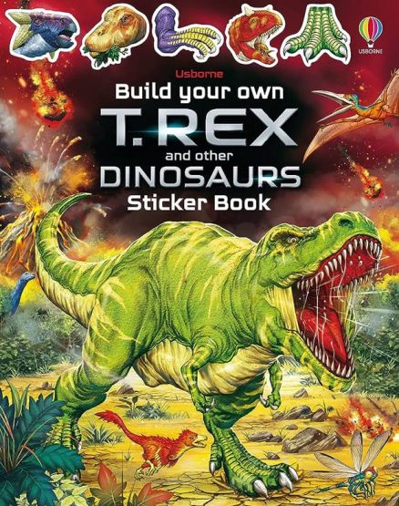Build Your Own T. Rex and Other Dinosaurs Sticker Book - Build Your Own Sticker Book - Thumbnail