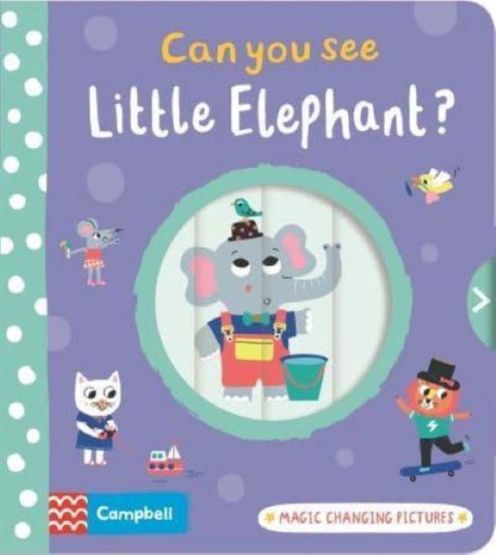 Can You See Little Elephant? Magic Changing Pictures - Can You See?