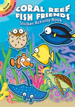 Coral Reef Fish Friends Sticker Activity Book