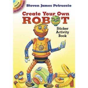 Create Your Own Robot Sticker Book
