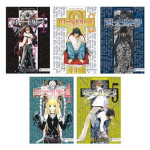 Death Note-Ölüm Defteri 5 Al 4 Öde Kitap Manga Seti - 1 -5. Ciltler