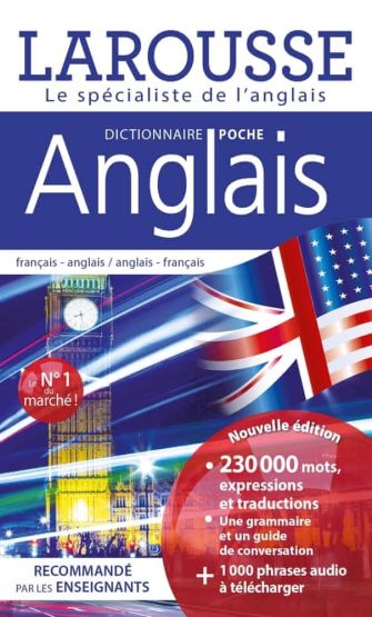 Dictionnaire Larousse poche Anglais - Thumbnail