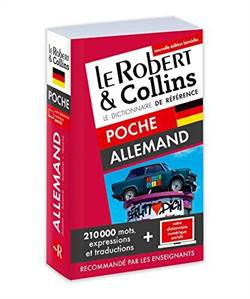 Dictionnaire Le Robert & Collins poche Allemand