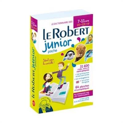 Dictionnaire Le Robert Junior Poche 7/11 Ans
