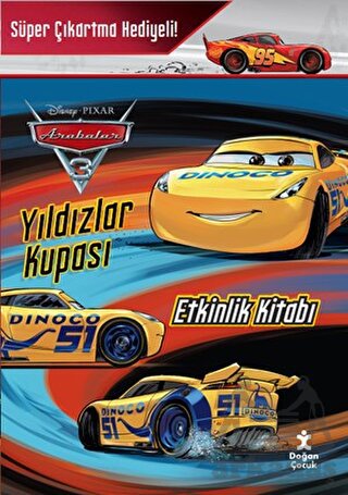 Disney Arabalar 3 - Yıldızlar Kupası Etkinlik Kitabı - Thumbnail