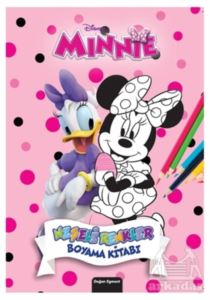 Disney Minnie Neşeli Renkler Boyama Kitabı