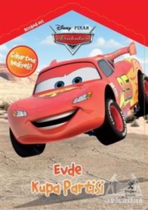 Disney Pixar Arabalar - Evde Kupa Partisi - Boyama Evi