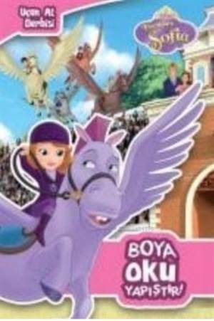Disney Prenses Sofia Uçan At Derbisi Boya Oku Yapıştır