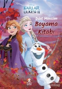 Dört Mevsim Boyama Kitabı - Disney Karlar Ülkesi 2