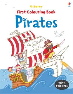 First Coloring Book: Pirates