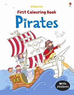 First Coloring Book: Pirates