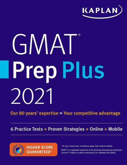 GMAT Prep Plus 2021 - Kaplan Test Prep