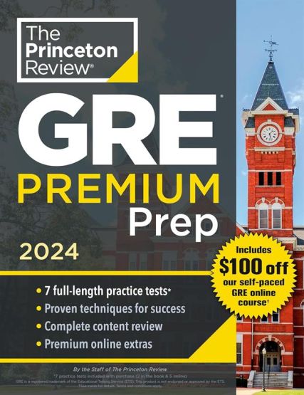 GRE Premium Prep, 2024