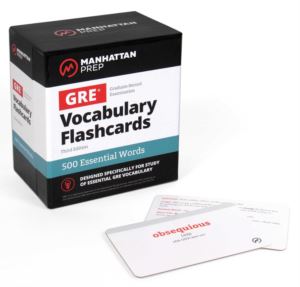 GRE Vocabulary Flashcards 500 Essential Words