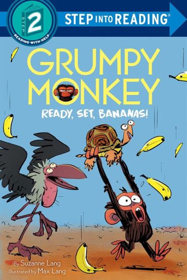 Grumpy Monkey Ready, Set, Bananas! - Step Into Reading. Step 2, Reading With Help - Thumbnail