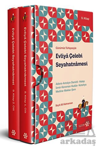 Günümüz Türkçesiyle - Evliya Çelebi Seyahatnamesi 9. Kitap 2 Cilt ( Kutulu)