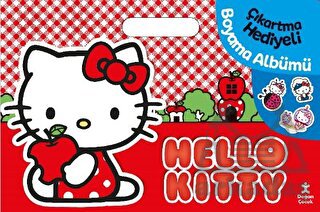 Hello Kitty Çıkartma Hediyeli Boyama Albümü