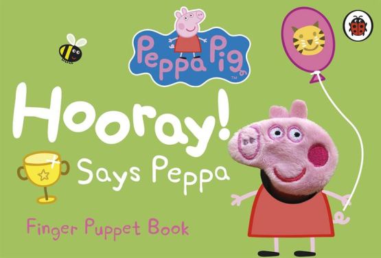 Hooray! Says Peppa Finger Puppet Book - Peppa Pig