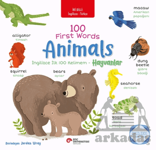 İngilizce İlk 100 Kelimem - Hayvanlar - Thumbnail