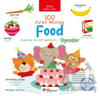 İngilizce İlk 100 Kelimem - Yiyecekler - Thumbnail