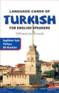 İngilizler İçin Türkçe Dil Kartları; Language Cards Of Turkish For English Speakers