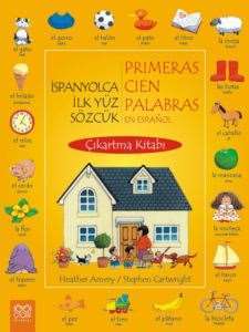 İspanyolca İlk Yüz Sözcük Çıkartma Kitab
