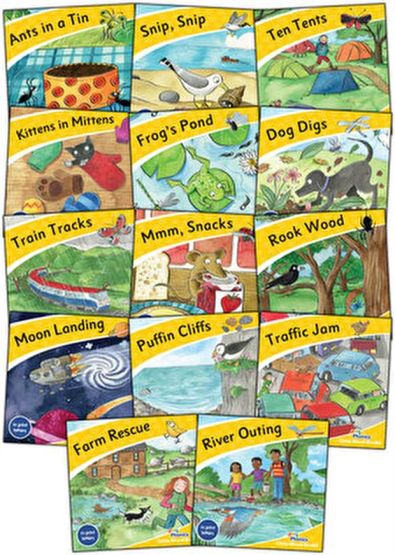 Jolly Phonic Little Word Books In Print Letters (AE)