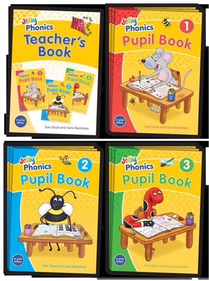 Jolly Phonics Class Set (in print letters)