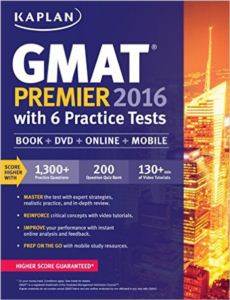 Kaplan GMAT Premier 2016 With 6 Practice
