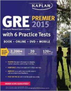 Kaplan GRE Premier 2015 With 6 Practice Tests - Thumbnail