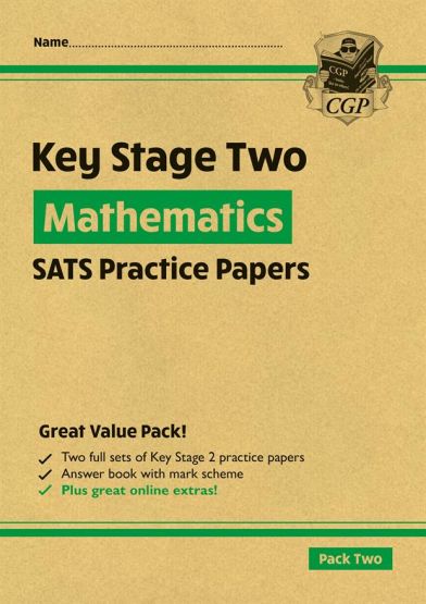 KS2 Maths SATS Practice Papers: Pack 1 - For the 2024 Tests (With Free Online Extras) - Thumbnail