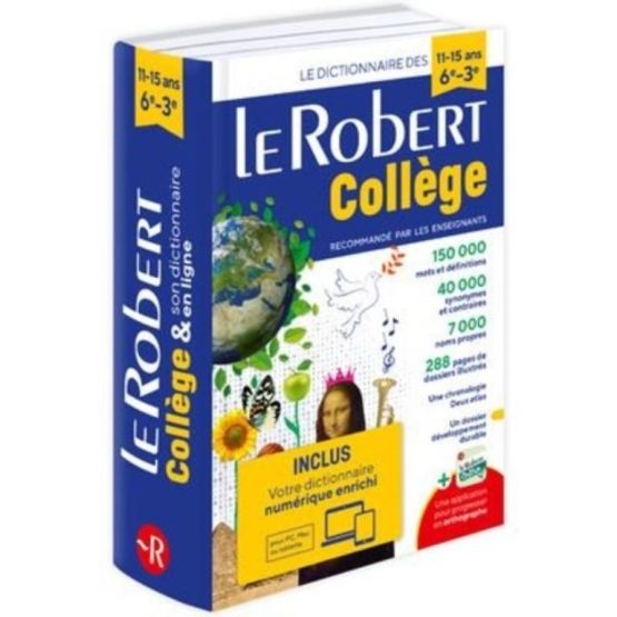 Le Robert collège - Avec 1 carte numérique - Edition 2023 - Thumbnail